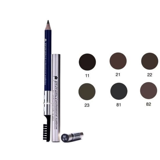 Picture of Prorance Eyebrow Pencil & Brush Black Brown 22