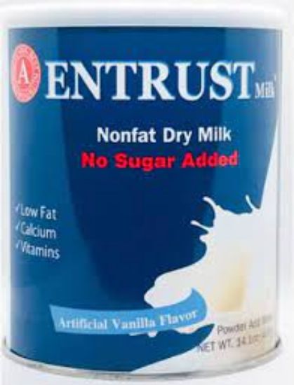 Picture of Entrust Nonfat Dry Milk 14.1oz 400g